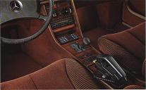 W126 Mercedes mit Autotelefon BECKER AT70BS C-NETZ