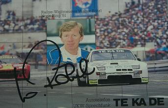 TEKADE Autogramm Karte W.Röhrl